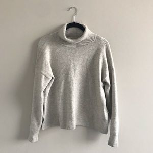Loft Grey Turtleneck Sweater size XS